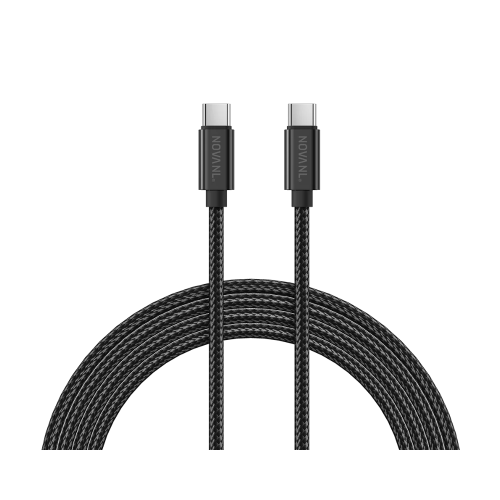 NOVANL 45W Mini Autolader 2x USB-C met USB-C naar USB-C Kabel - Afbeelding 2