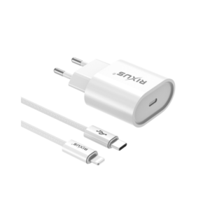Rixus Fast Charger USB-C naar Lightning Kabel 20W