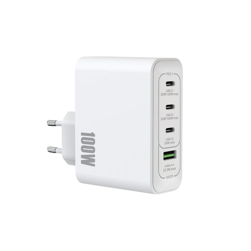 Rixus 100W GaN Power Adapter